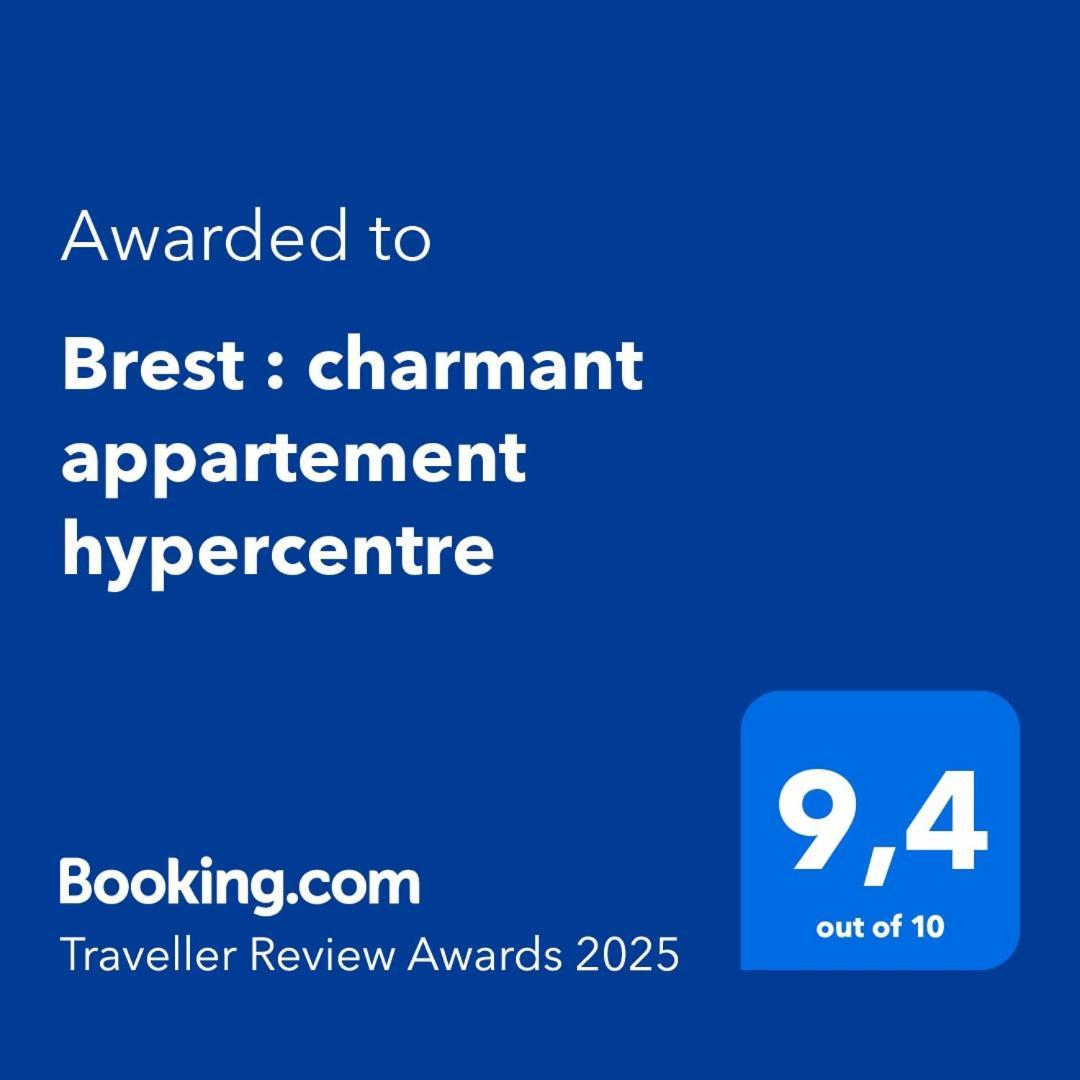 Brest : Charmant Appartement Hypercentre 외부 사진